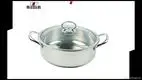 Custom Stainless Steel 28cm Hot Pot with Glass Lid 1