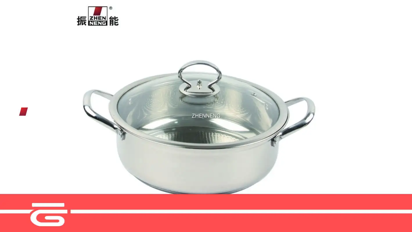 28cm Stainless Steel Hot Pot with Glass Lid - Unmatched Quality 1