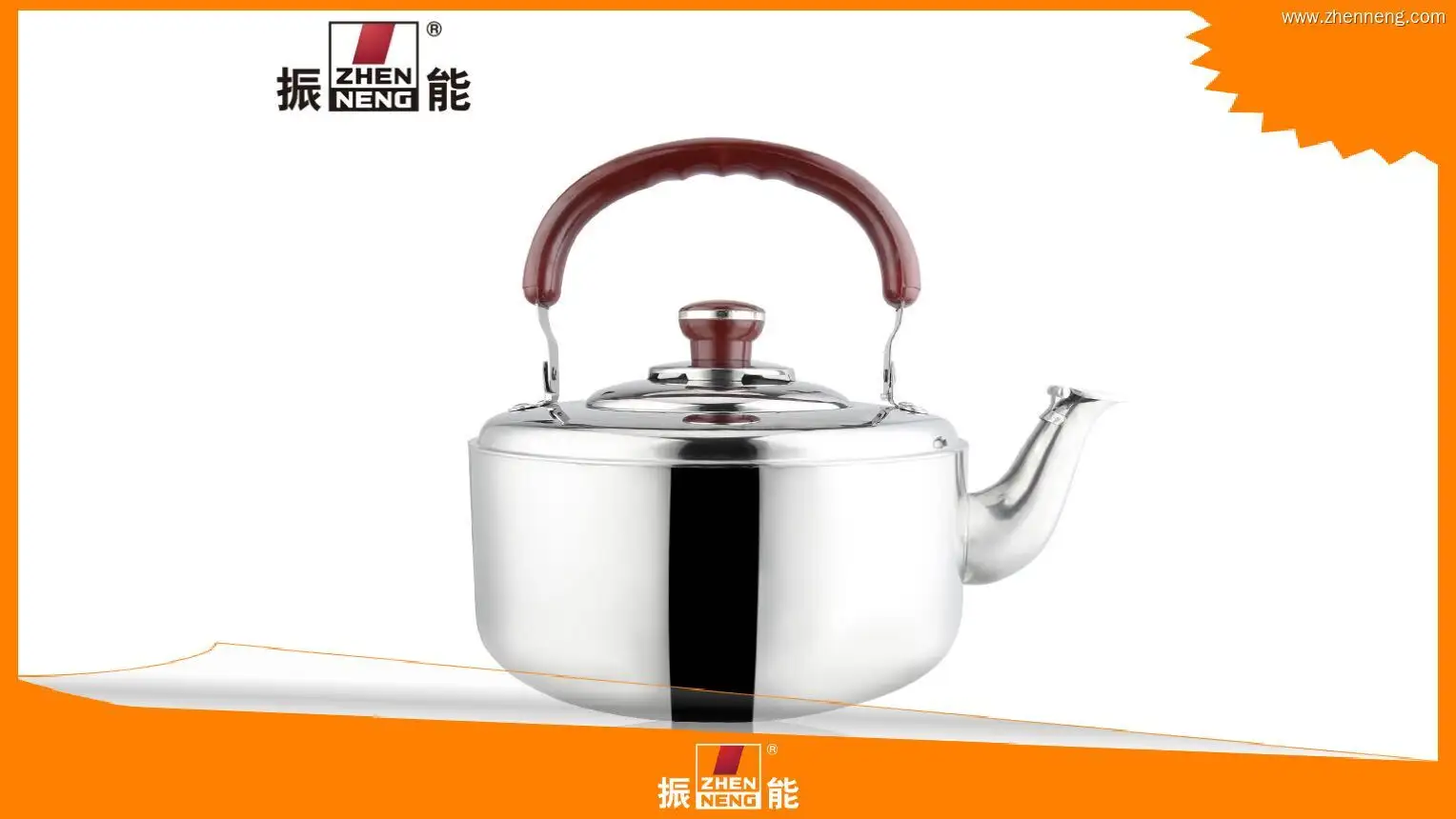 26cm Stainless Steel Non-Electric Kettle for Induction Cooktops 1
