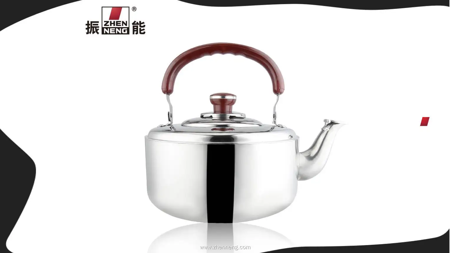 26cm Stainless Steel Whistling Kettle - Ideal for Home & Hospitality 1
