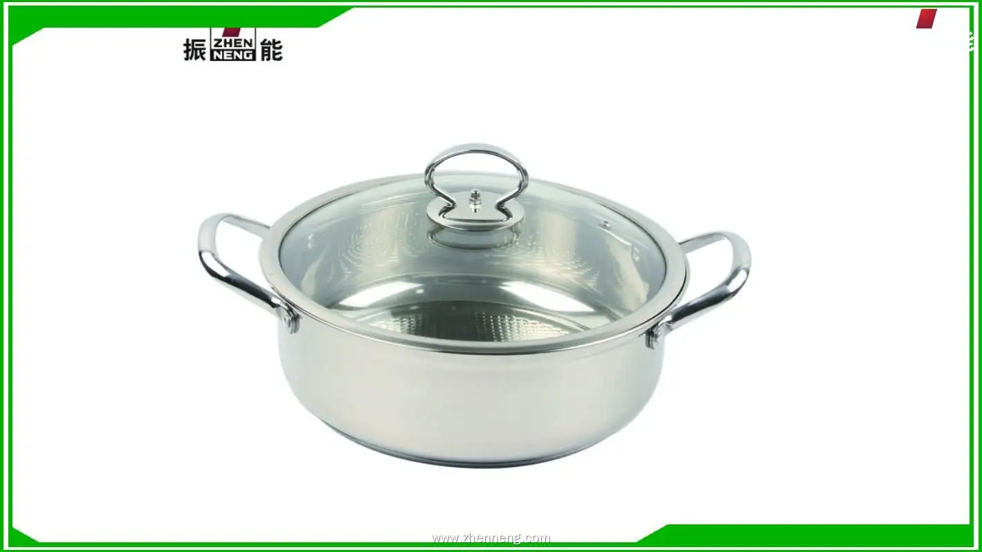 Stainless Steel Hot Pot 30cm - Premium Quality Induction Cookware 1