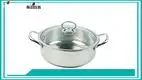 30cm Stainless Steel Stock Pot Hot Pot for Induction Cooktop Gas Stove 1