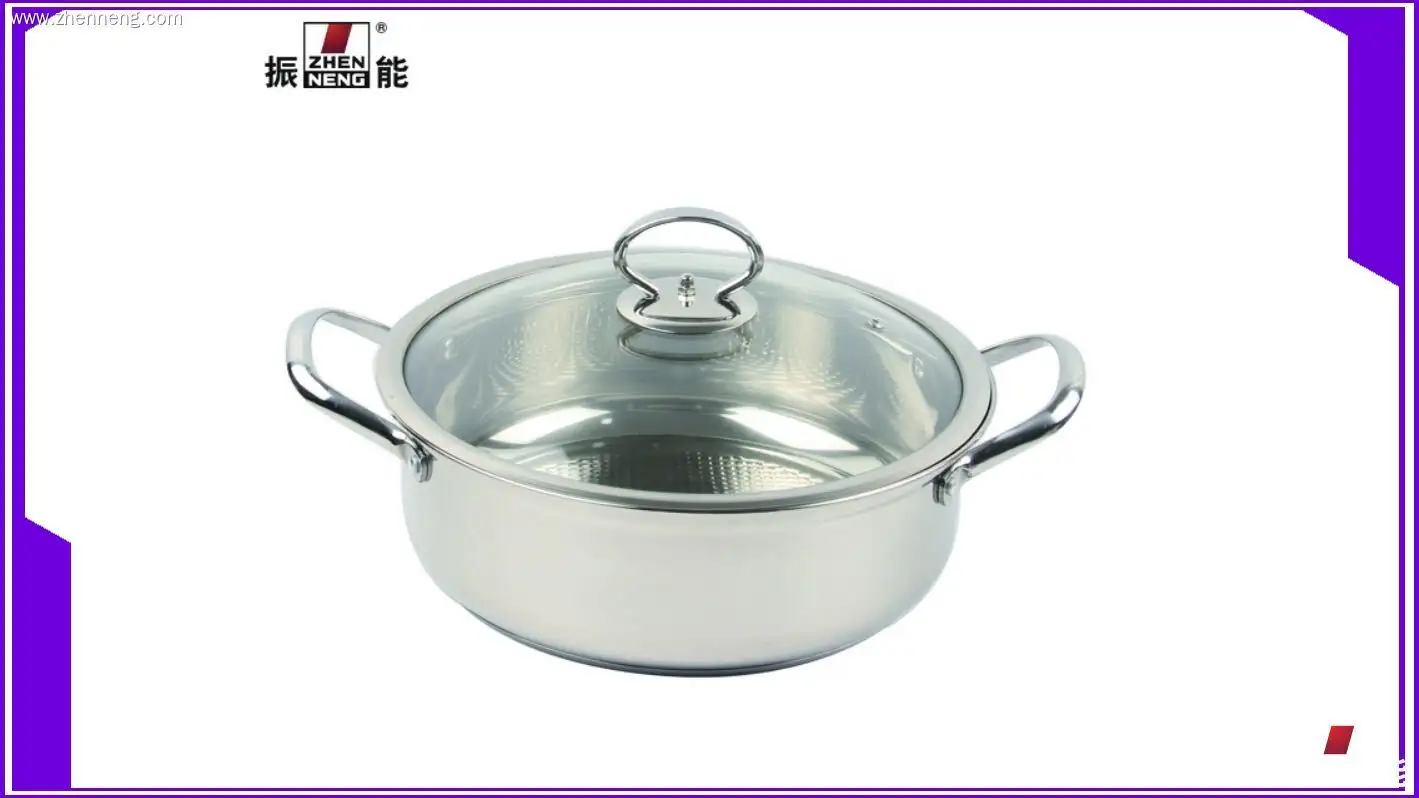 Olla de acero inoxidable para sopa de 30 cm - Calidad superior 1