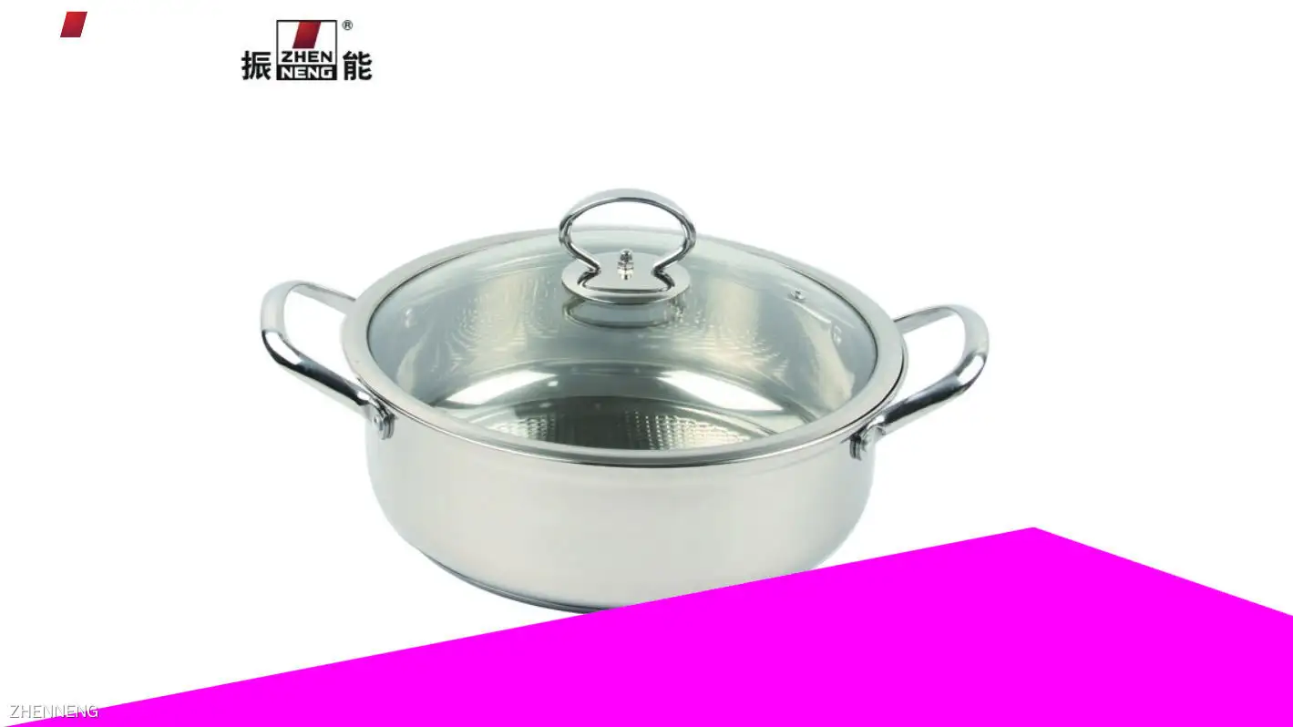 30cm Stainless Steel Hot Pot for Induction Cooktop 1