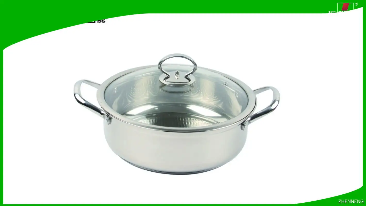 Custom Stainless Steel Hot Pot 30cm for Induction Cooktop1 1