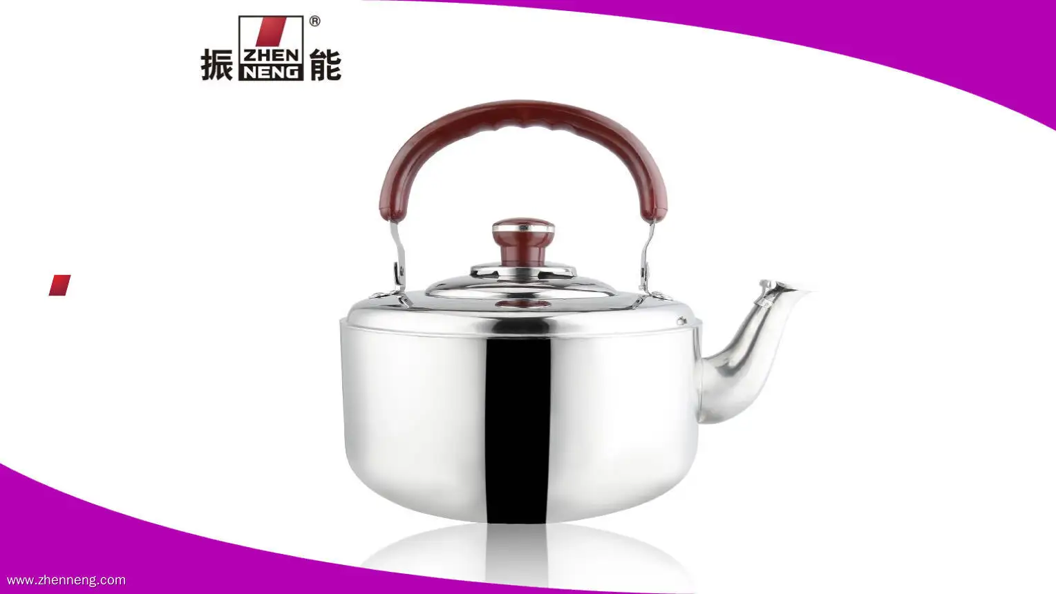 Custom stainless steel tea kettle wholesaler Manufacturer | ZHENNENG 1