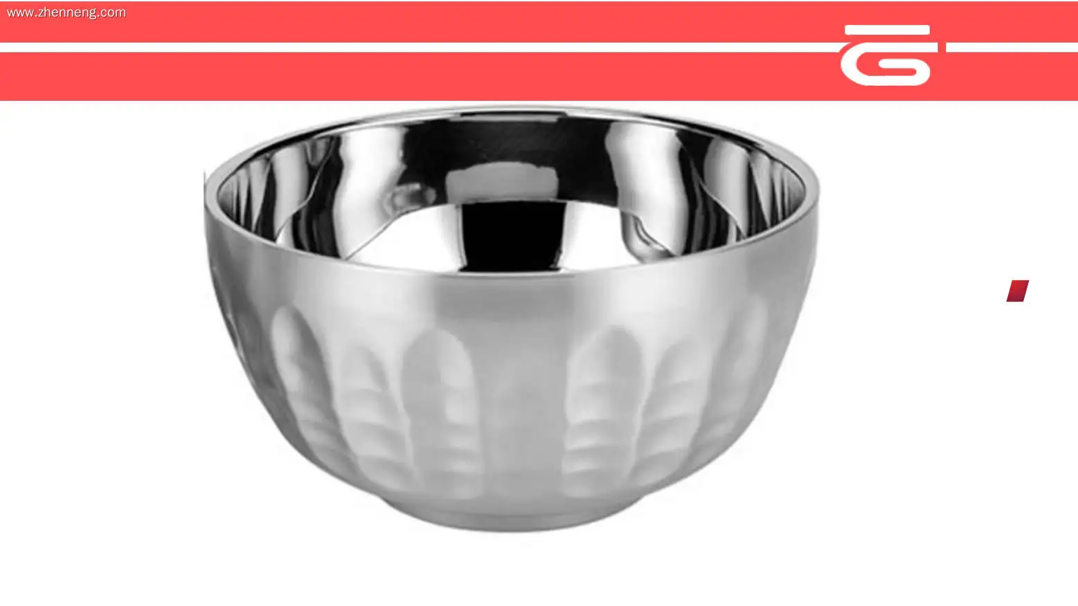 保温可叠放不锈钢碗 1