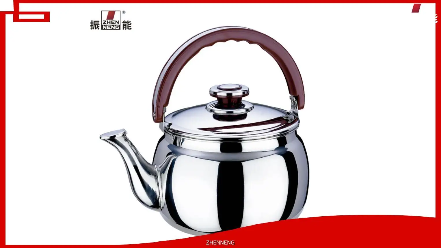 4.0L Stainless Steel Camping Kettle for Gas Stove - Superior Performance 1