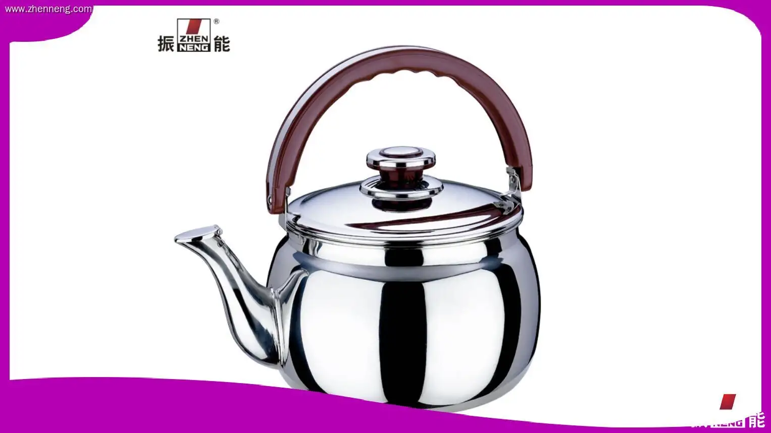 4.0L Stainless Steel Camping Kettle for Gas Stove - Customizable & High Efficiency 1
