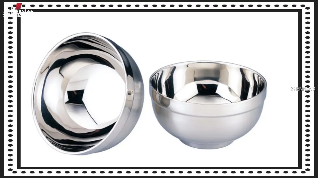 18cm Mini Stainless Steel Double-Layer Soup Bowl 1