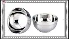 18cm Mini Stainless Steel Double-Layer Soup Bowl 1