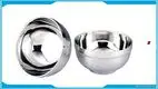 11.5cm Double-walled Stainless Steel Sauce Bowls - Dishwasher Safe1 1