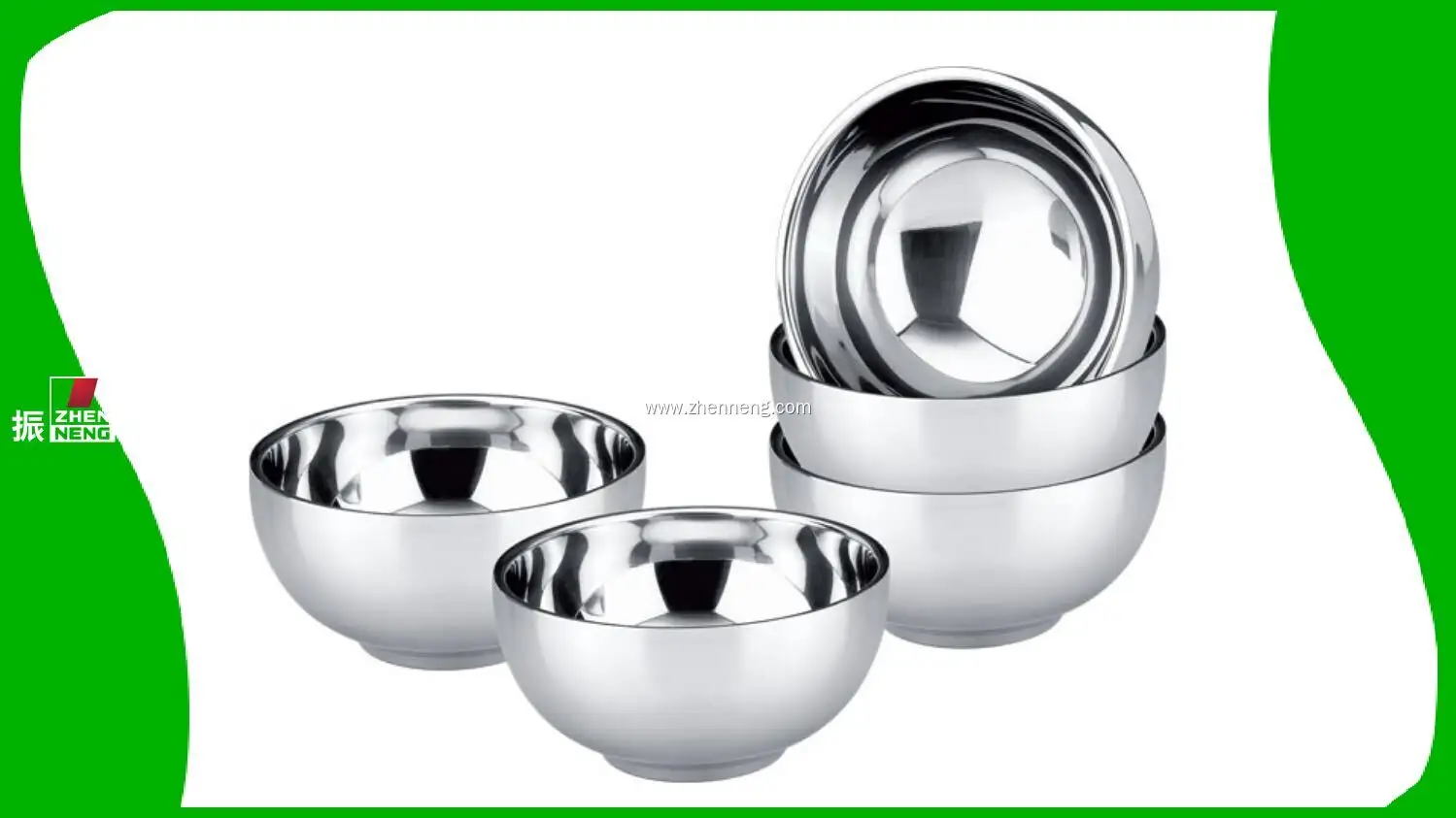 Insulated 304 Stainless Steel Serving Bowl - Dishwasher Safe 1