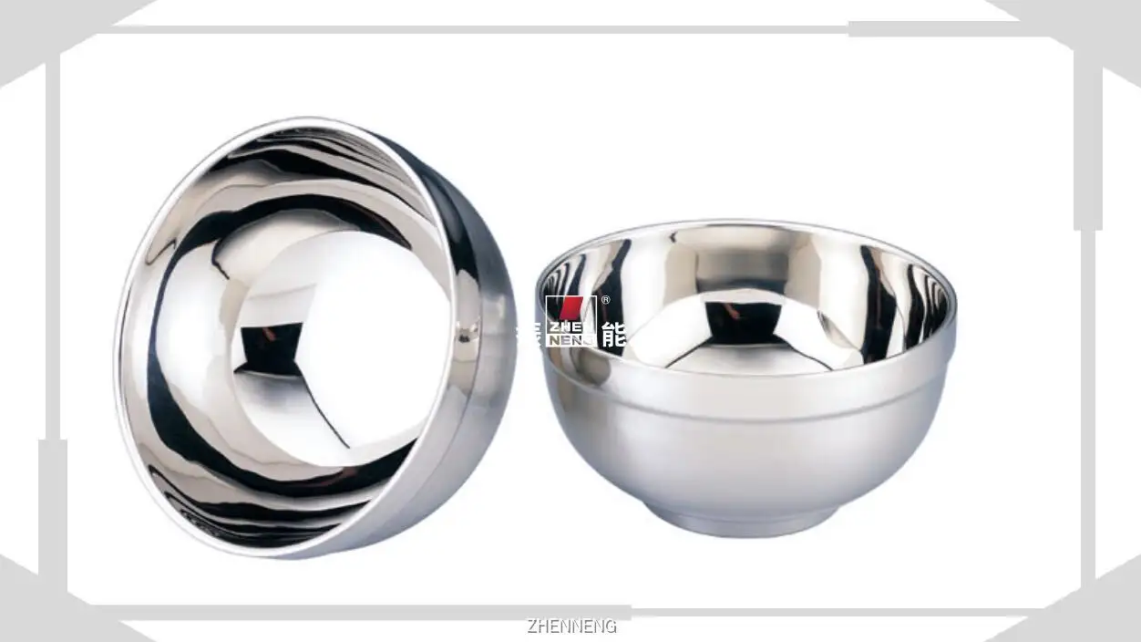 Stackable Stainless Steel Bowls - Food Grade & Unbreakable 1