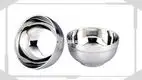 Stackable Stainless Steel Bowls - Food Grade & Unbreakable 1