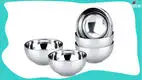 Stainless Steel Insulated Bowl: Customizable Multipurpose Kids' Snack Bowl 1