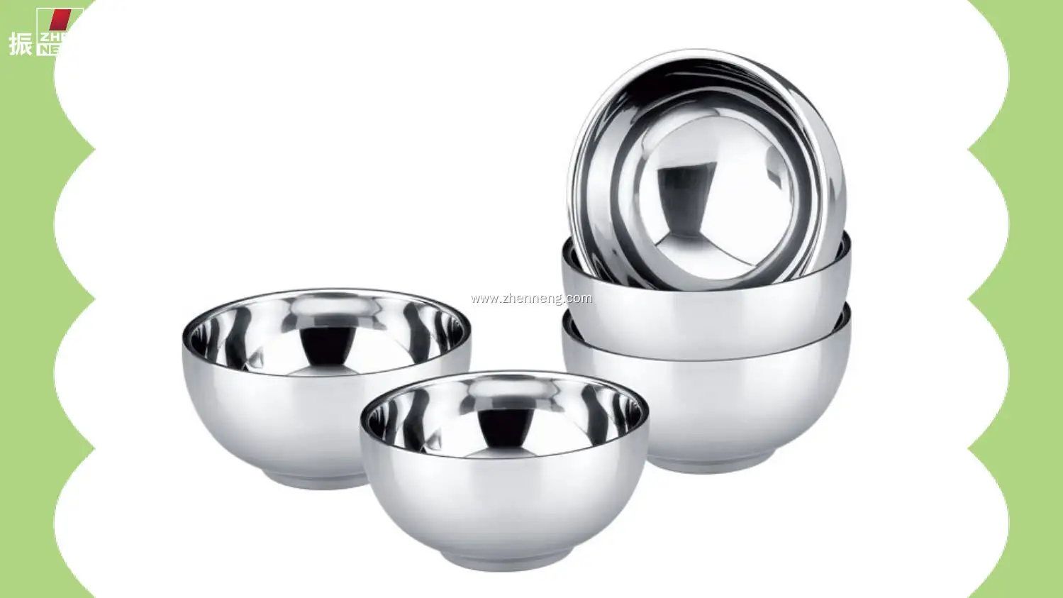 ZHENNENG | Wholesale Stackable stainless steel bowls Supplier 1