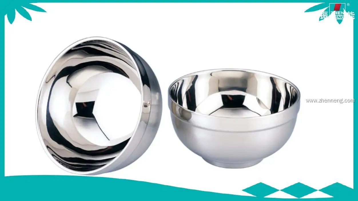 Double Wall Stainless Steel Bowl - Eco-Friendly Healthy Cereal Dinner Party Bowls 1