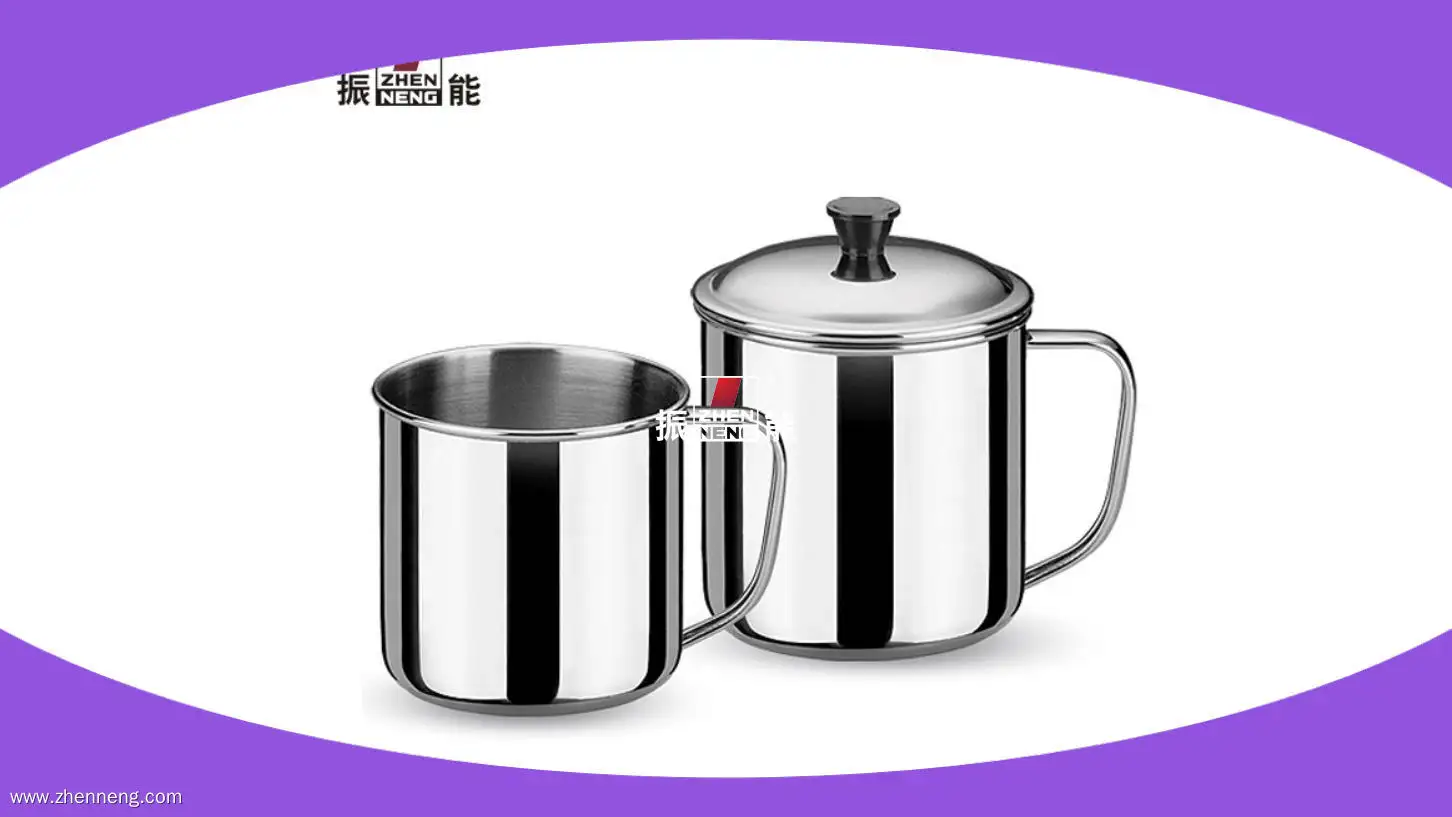 环保不锈钢马克杯，容量和手柄均可定制 1