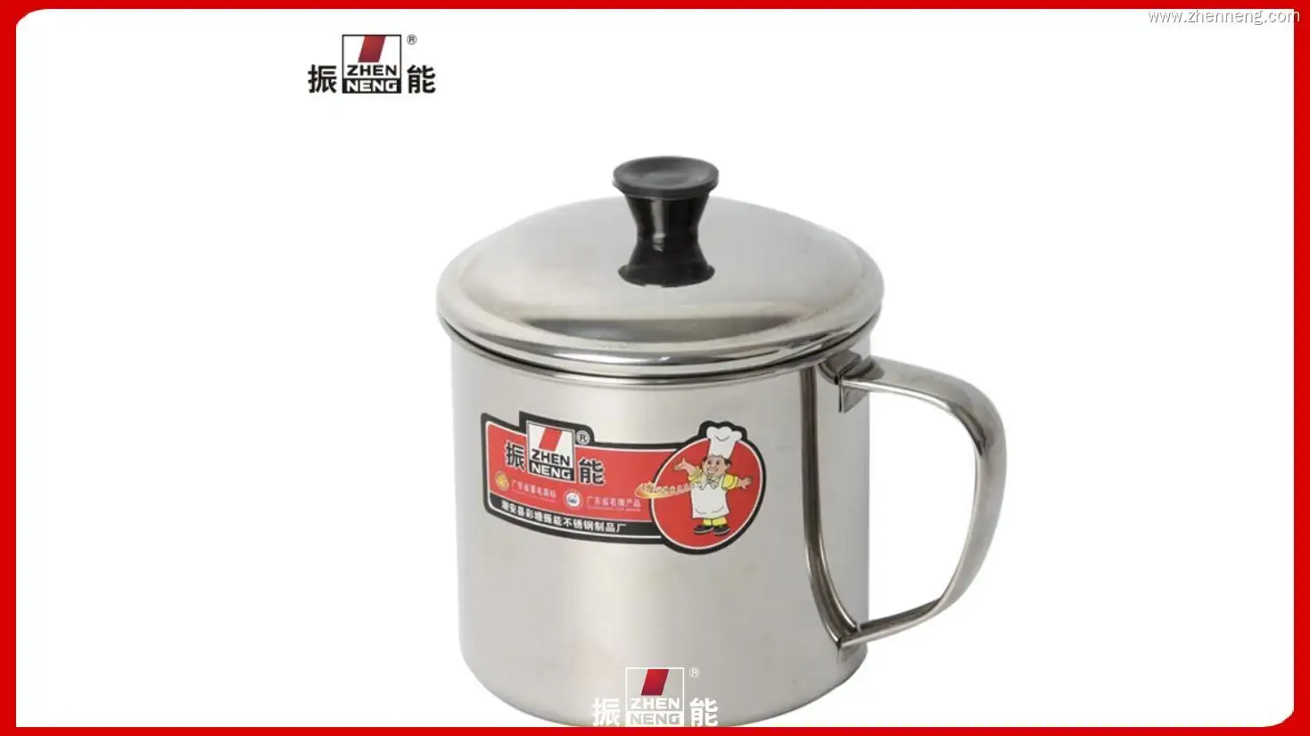 6cm Stainless Steel Mug with Handle - Efficient & High Quality 1