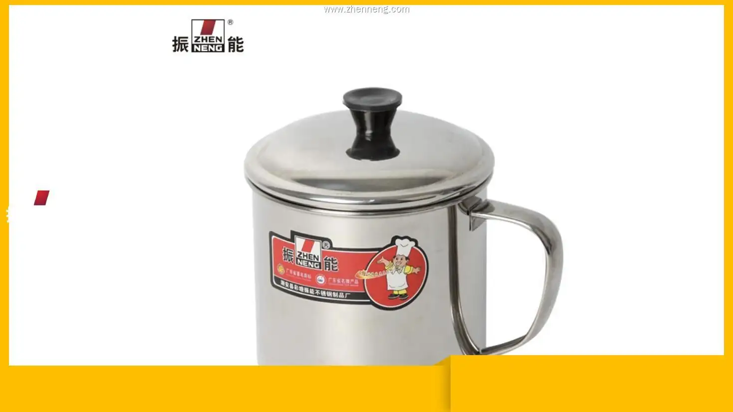 6cm Stainless Steel Mug with Handle - Modern Technology for Efficiency 1