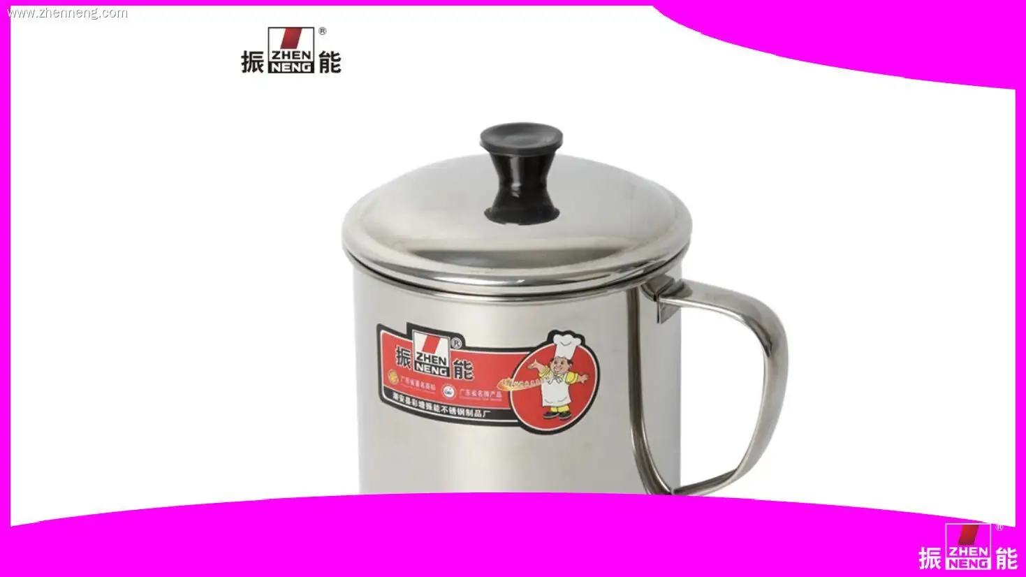 9 cm Edelstahlbecher mit Deckel und Henkel – Weingläser im Großhandel 1