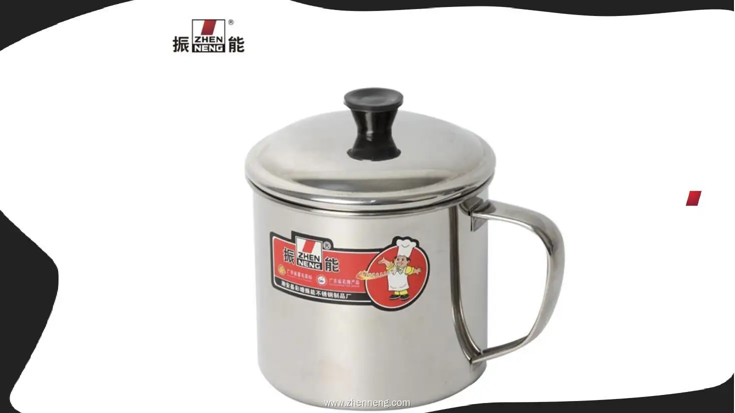 Дорожная кружка из нержавеющей стали диаметром 9 см с ручкой — с возможностью индивидуального оформления и высоким качеством. 1