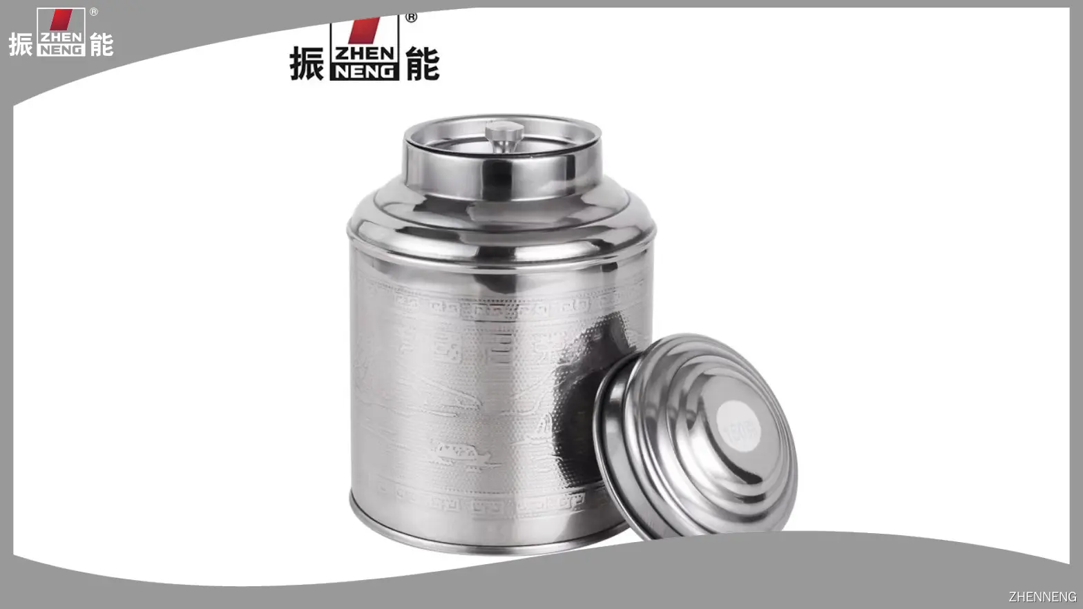 Wholesale stainless steel tea canister Manufacturer | ZHENNENG 1