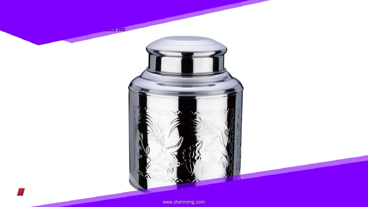 Premium 1000g Stainless Steel Tea Container 1