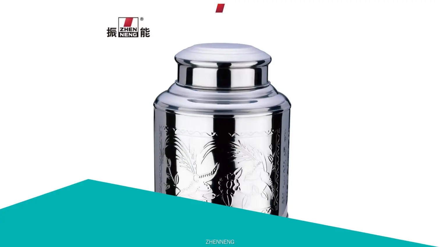 Boîte à thé en acier inoxydable de grande taille - Qualité garantie 1