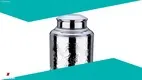 Stainless Steel Tea Canister 300g Airtight Seal 1