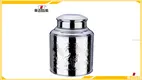 300g Stainless Steel Tea Canister with Double Seal - Customizable Size 1