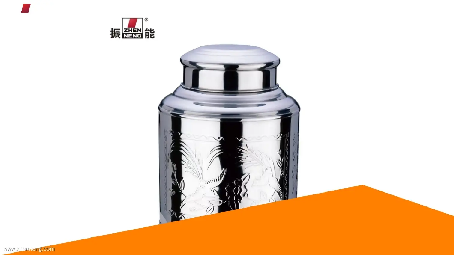 Большая банка для чая из нержавеющей стали с крышкой - высококачественное хранилище для чая. 1