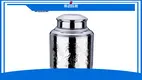 Large Stainless Steel Tea Canister with Lid - High-Quality Storage Container1 1