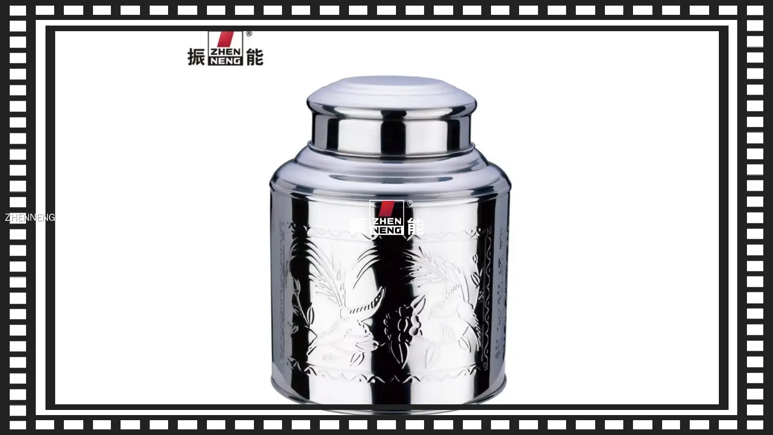 定制款 1500 克大号金属茶叶罐礼盒 – 耐用时尚的收纳方案 1