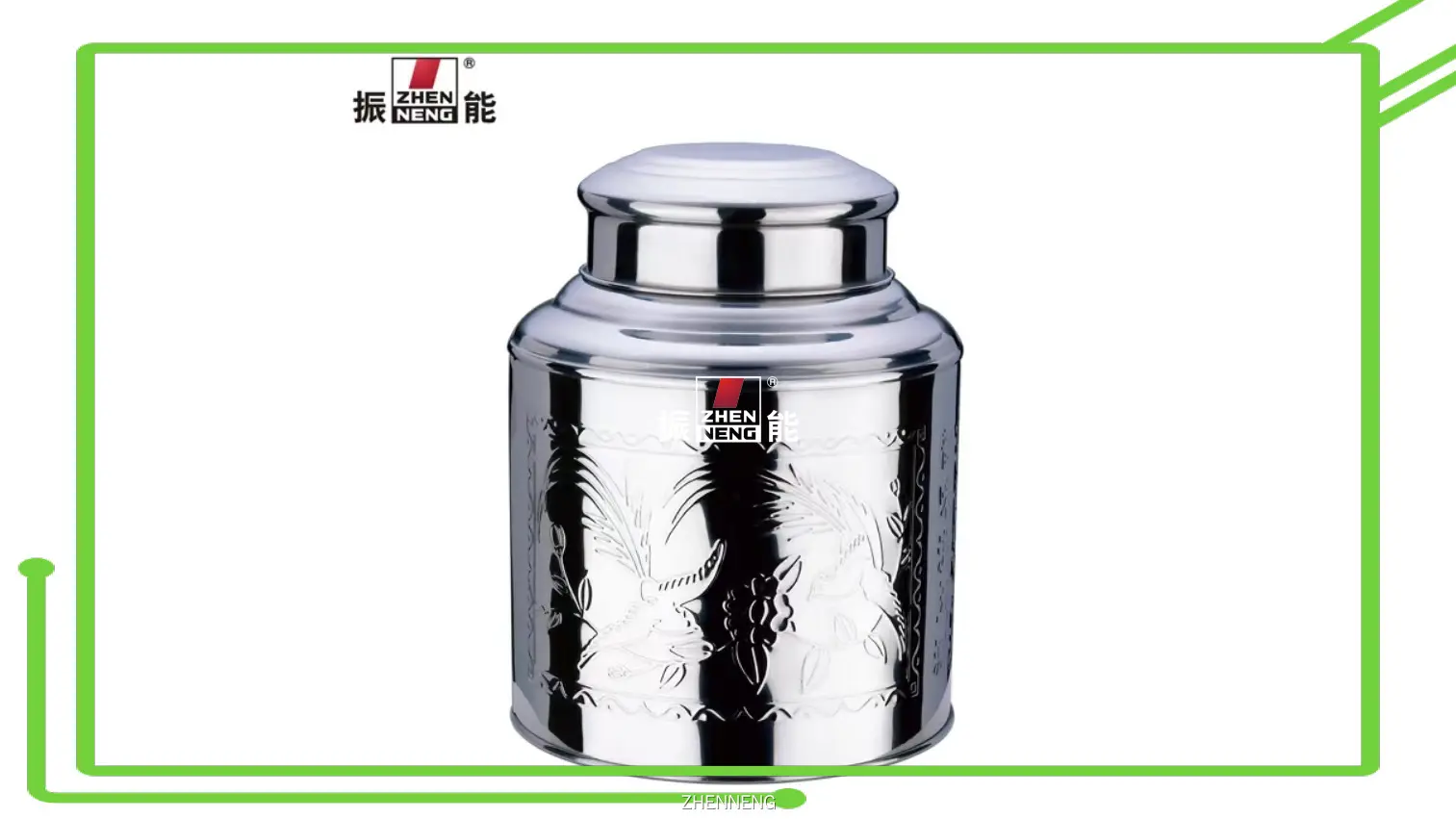 Custom stainless steel tea canister wholesaler Manufacturer | ZHENNENG 1