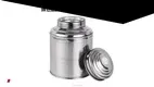 Small Size Stainless Steel Tea Tin Container - Customizable & High Quality 1