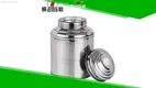Stainless Steel Tea Tin - Small Size, Customizable & High Quality 1