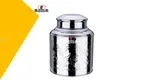 300g Airtight Stainless Steel Tea Canister - Customizable Size 1