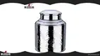 500g Large Tea Tin with Double Lid - High Quality Stainless Steel Canister 1