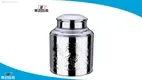Large Size Tea Canister Wholesale Cylinder Shape with Double Lid 1