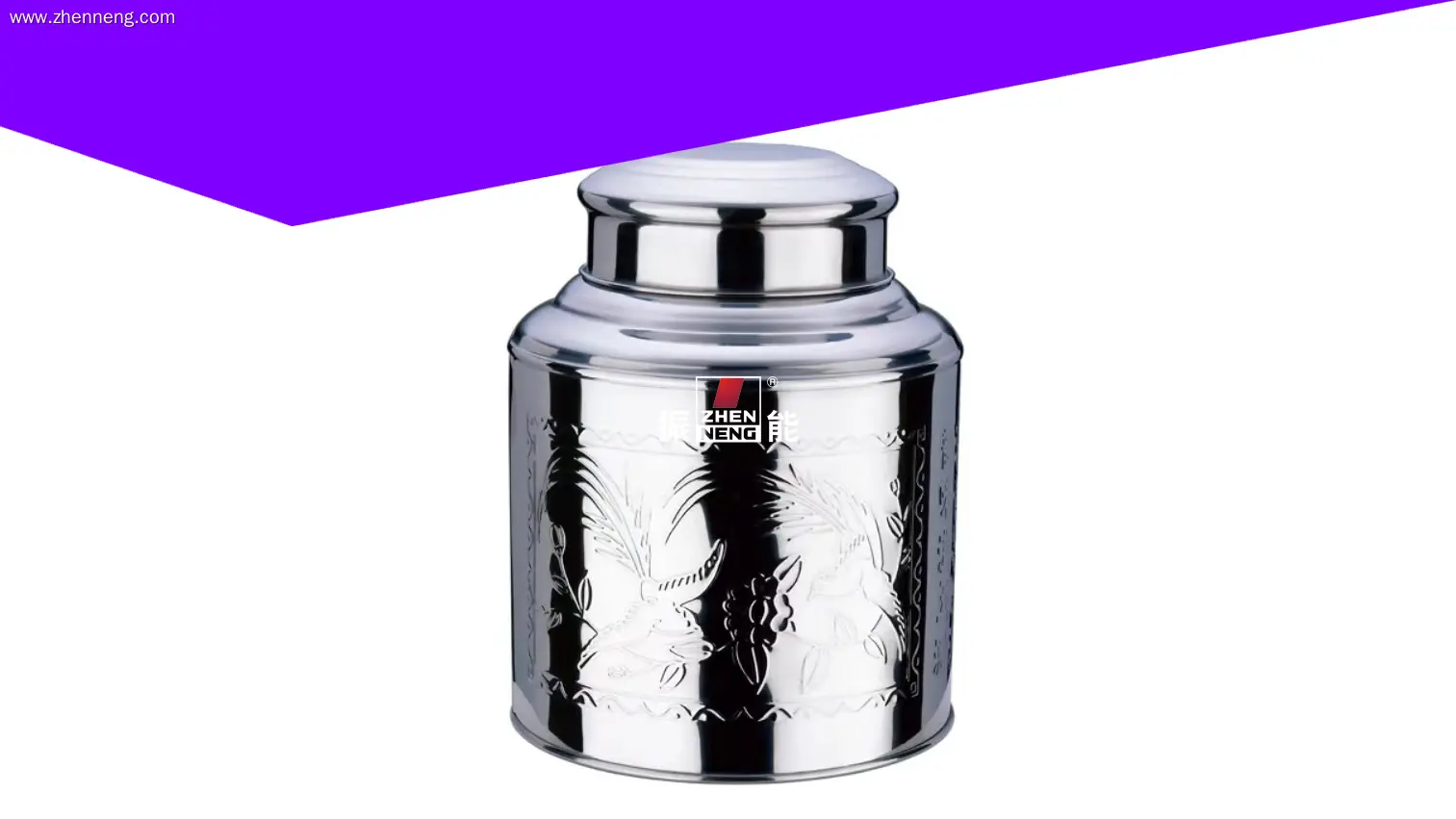 500g Large Tea Tins with Double Lid - Premium Quality Kitchen Storage 1