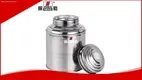 250g Stainless Steel Round Tea Tin - Small Size, High Quality 1