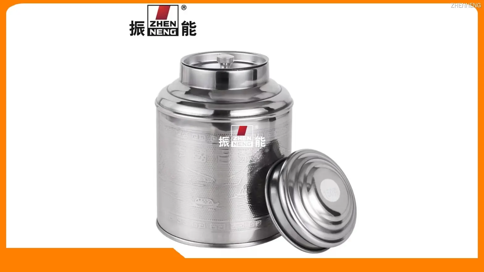 High Quality Stainless Steel Small Tea Canister - Hot Sale 250g Metal Tin Box 1