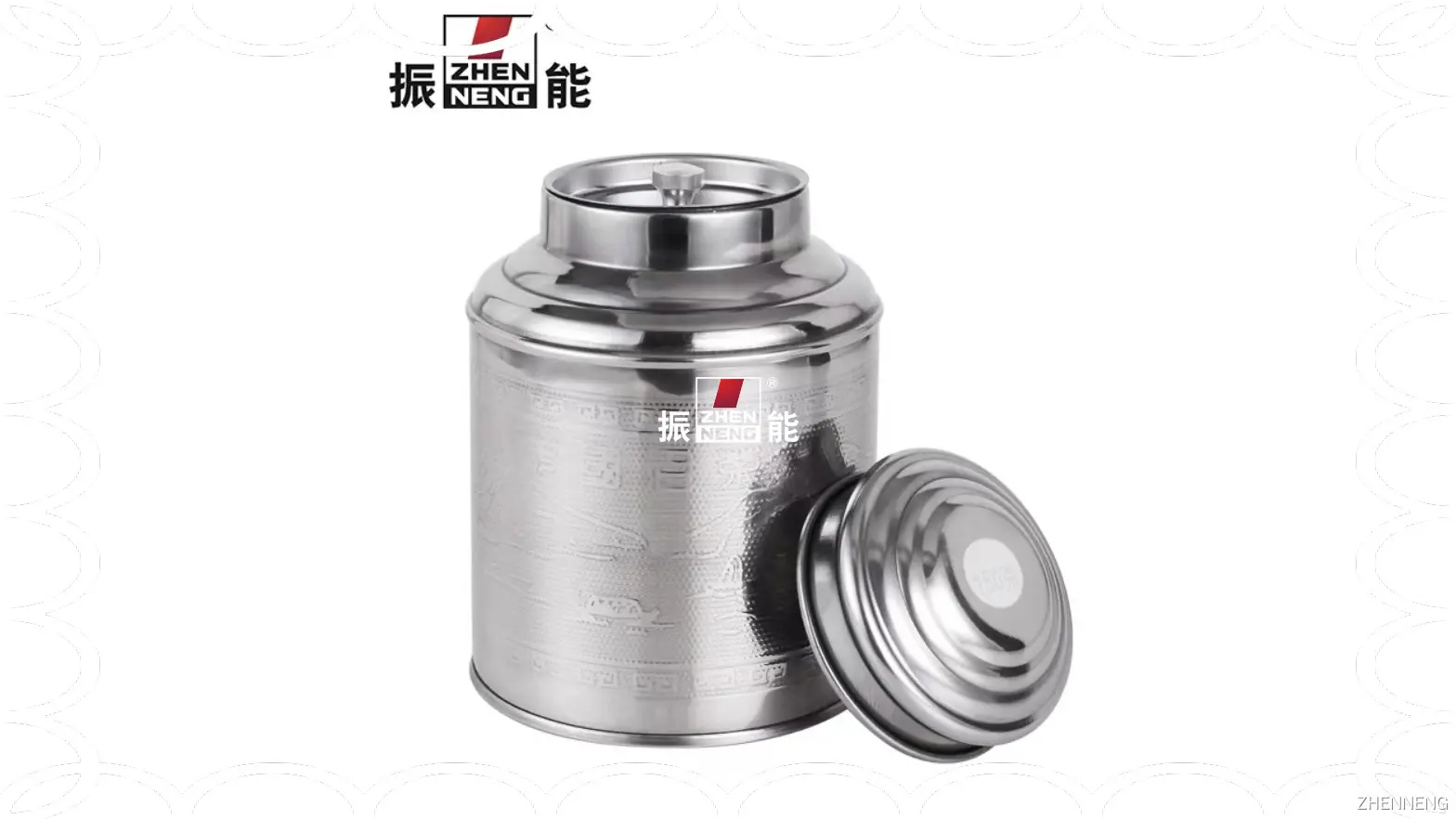 Custom stainless steel tea tins factory | ZHENNENG 1