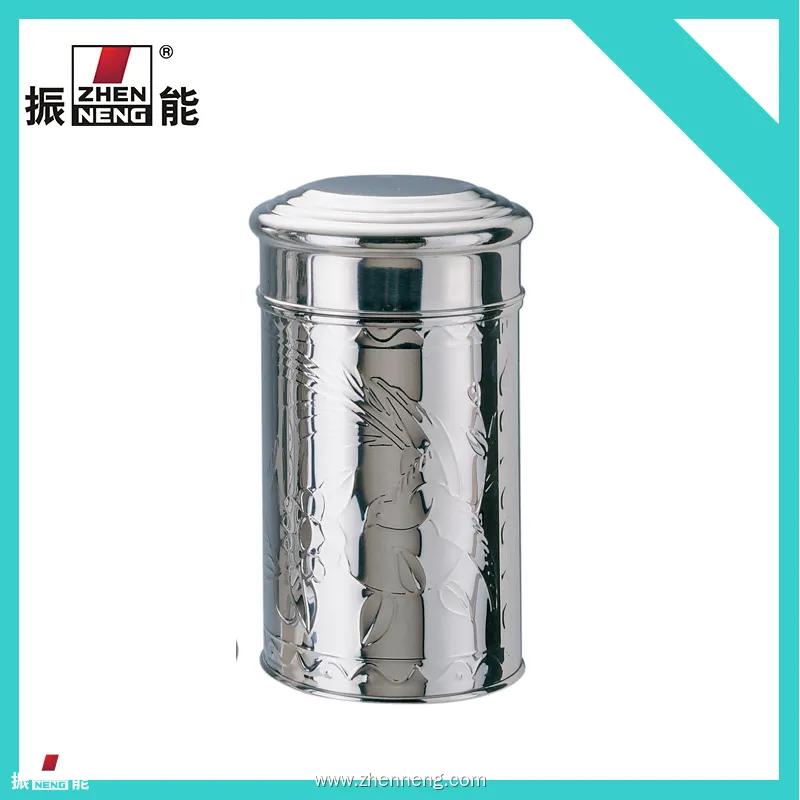 250g Stainless Steel Tea Canister 1
