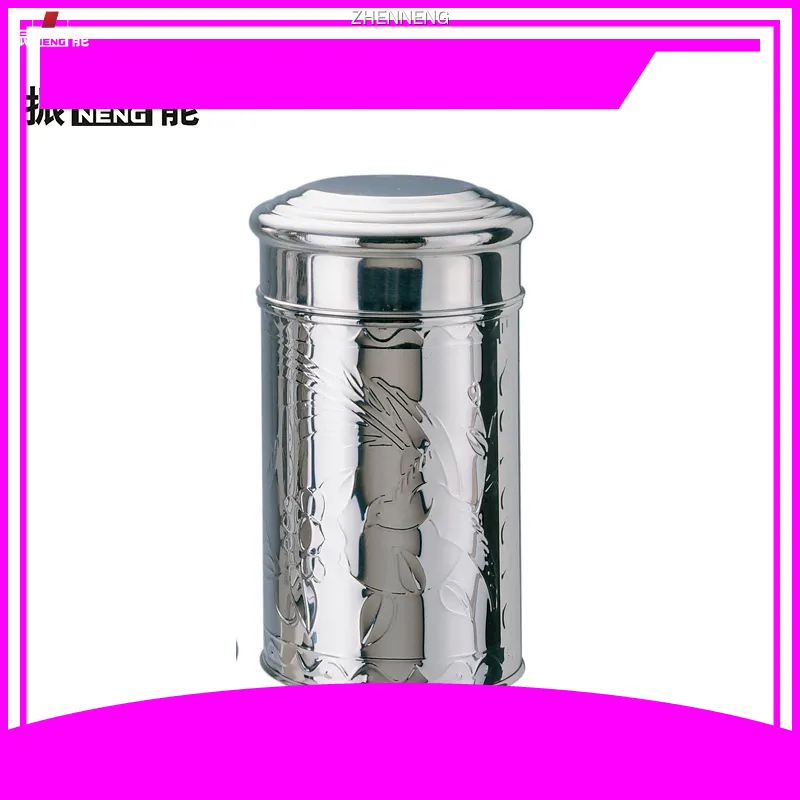 Stainless Steel Tea Canister - Premium Quality Tea Tin 1