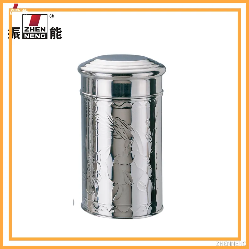 Custom stainless steel tea canisters tins wholesaler Manufacturer | ZHENNENG 1