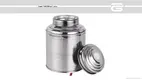 Small Size Stainless Steel Tea Canister - Customizable Wholesale Container 1