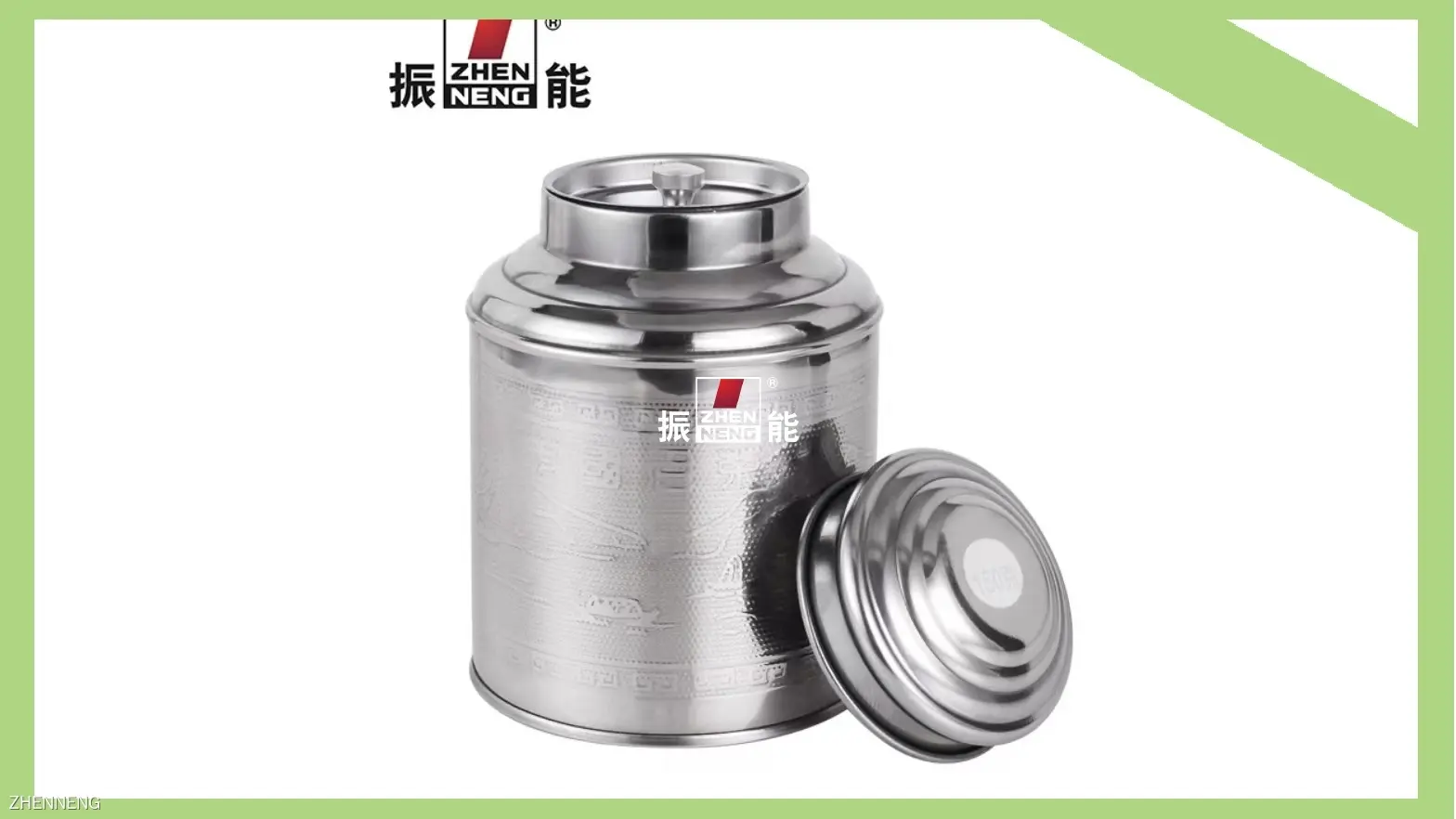 고급 25g 스테인리스 스틸 차 보관 용기 - 맞춤 제작 가능 및 내구성 우수 1